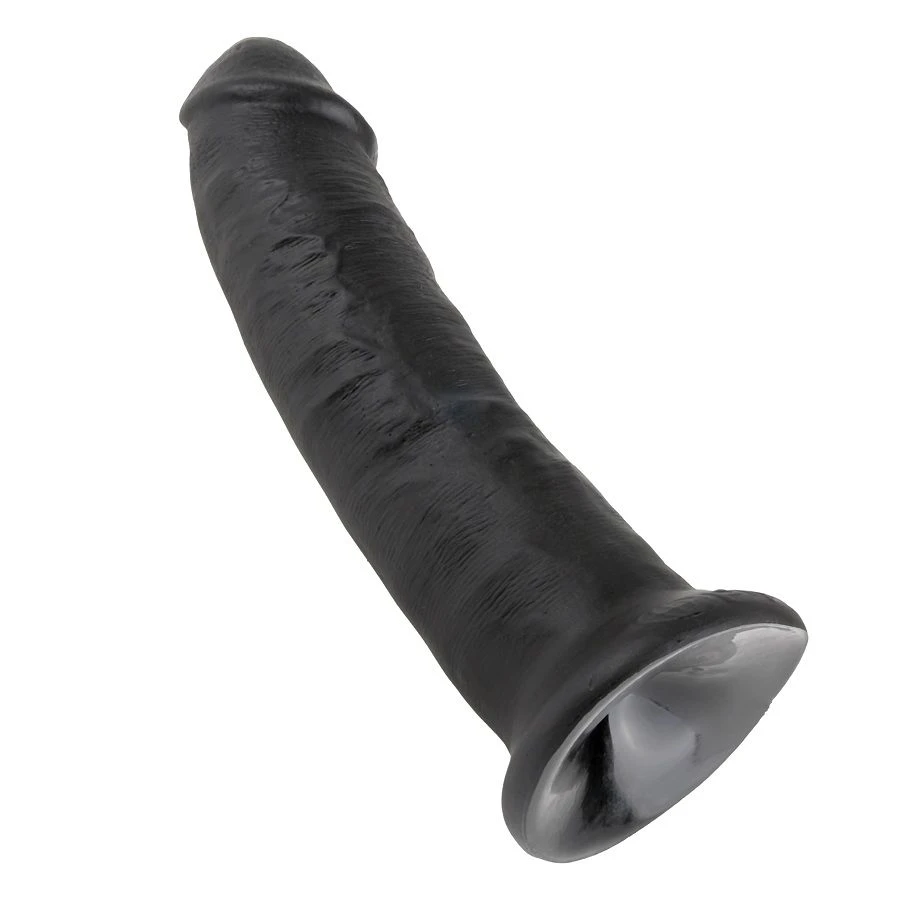 KING COCK - 9 DILDO BLACK 22.9 CM